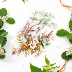 Cross stitch kit  Summer Forest Spirit 17 x 27 cm 250-699