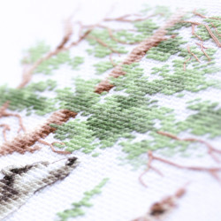 Cross stitch kit  Summer Forest Spirit 17 x 27 cm 250-699