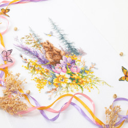 Cross stitch kit  Spring Forest Spirit 17 x 27 cm 250-700