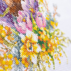 Cross stitch kit  Spring Forest Spirit 17 x 27 cm 250-700