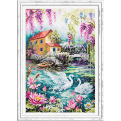 Cross stitch kit Dream Lake 30 x 45 cm 250-705