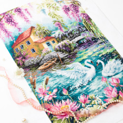 Cross stitch kit Dream Lake 30 x 45 cm 250-705