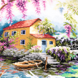 Cross stitch kit Dream Lake 30 x 45 cm 250-705