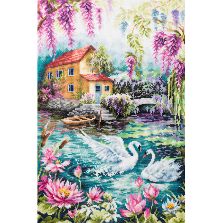 Cross stitch kit Dream Lake 30 x 45 cm 250-705