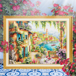 Cross stitch kit  Lombardy Summer 40 x 30 cm 250-706