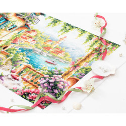 Cross stitch kit  Lombardy Summer 40 x 30 cm 250-706