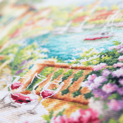 Cross stitch kit  Lombardy Summer 40 x 30 cm 250-706