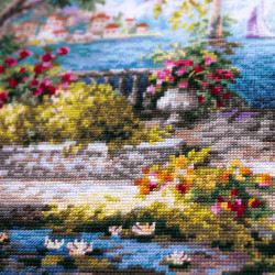 Cross stitch kit  Romantic Story 41 x 31 cm 250-708 MN-250-708