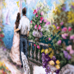Cross stitch kit  Romantic Story 41 x 31 cm 250-708 MN-250-708