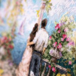 Cross stitch kit  Romantic Story 41 x 31 cm 250-708 MN-250-708