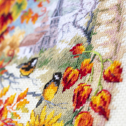 Cross stitch kit  Autumn Story 17 x 27 cm 250-734 MN-250-734