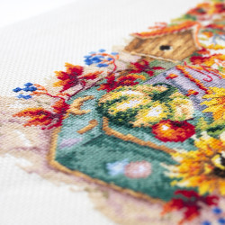 Cross stitch kit  Autumn Story 17 x 27 cm 250-734 MN-250-734