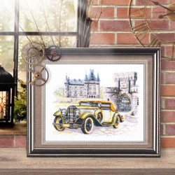 Cross stitch kit  Retro Style. Classic  16 x 20 cm 250-744