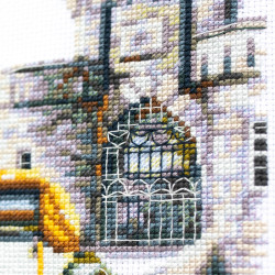 Cross stitch kit  Retro Style. Classic  16 x 20 cm 250-744