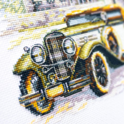 Cross stitch kit  Retro Style. Classic  16 x 20 cm 250-744