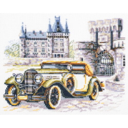 Cross stitch kit  Retro Style. Classic  16 x 20 cm 250-744