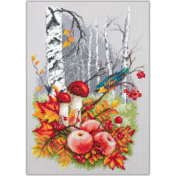 Cross stitch kit  Autumn Harvest 18 x 26 cm 250-954