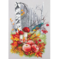 Cross stitch kit  Autumn Harvest 18 x 26 cm 250-954