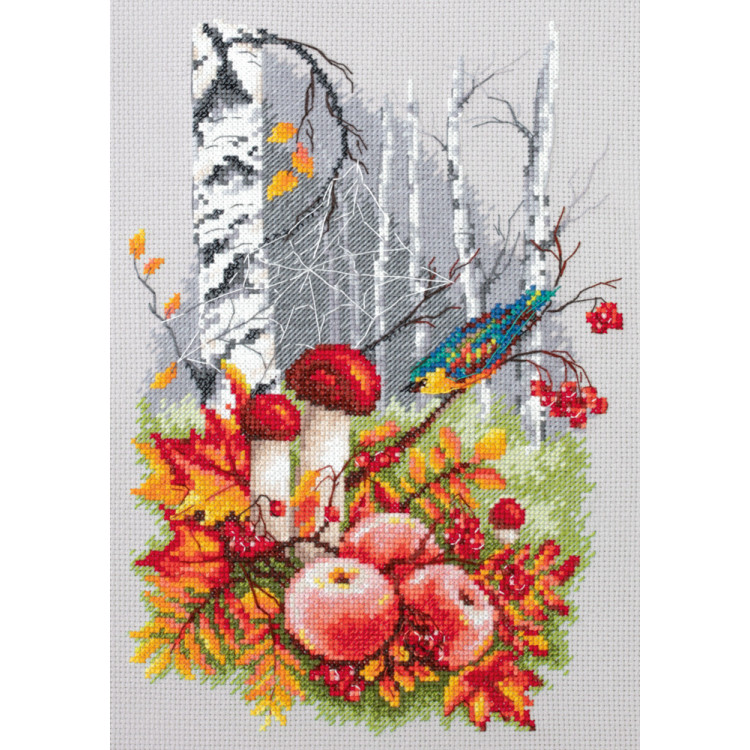 Cross stitch kit  Autumn Harvest 18 x 26 cm 250-954
