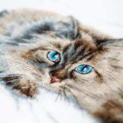 Cross stitch kit  Fluffy Happiness 28 x 18 cm 260-170