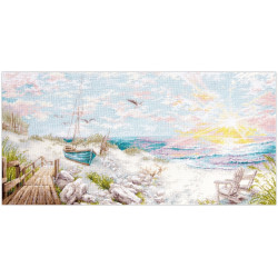 Cross stitch kit  Baltic Serenity 56 x 28 cm 350-741