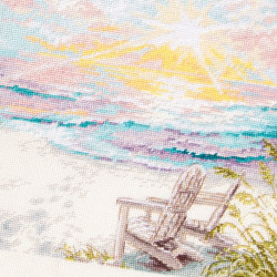 Cross stitch kit  Baltic Serenity 56 x 28 cm 350-741