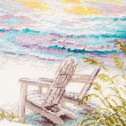 Cross stitch kit  Baltic Serenity 56 x 28 cm 350-741