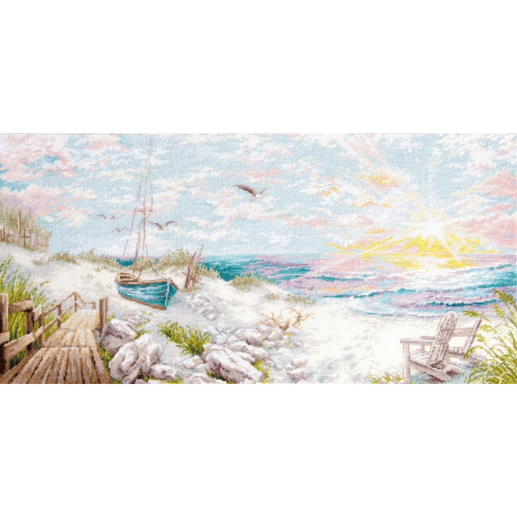 Cross stitch kit  Baltic Serenity 56 x 28 cm 350-741
