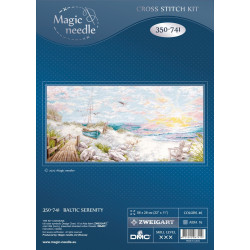 Cross stitch kit  Baltic Serenity 56 x 28 cm 350-741