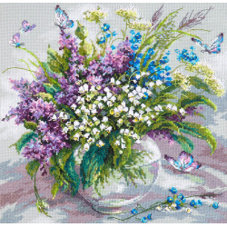 Cross stitch kit  Tender May 32 x 32 cm 40-70
