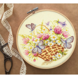 Cross stitch kit  Summer Sentiment 20 x 17 cm 40-80