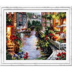 Cross stitch kit  Evening in Venice 40 x 32 cm 46-02