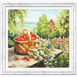 Cross stitch kit  Summer house 40 x 40 cm 47-06