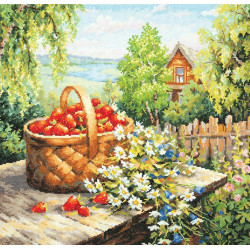 Cross stitch kit  Summer house 40 x 40 cm 47-06