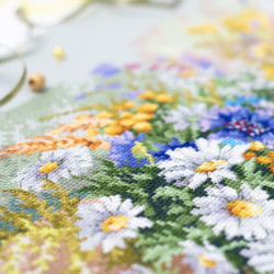 Cross stitch kit  On the Forest Glade 32 x 40 cm 510-230