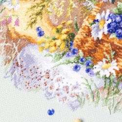 Cross stitch kit  On the Forest Glade 32 x 40 cm 510-230