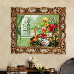 Cross stitch kit  Music of London 40 x 31 cm 520-559