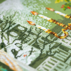 Cross stitch kit  Music of London 40 x 31 cm 520-559