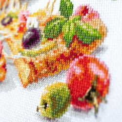 Cross stitch kit  Pizza 23 x 27 cm 528-557
