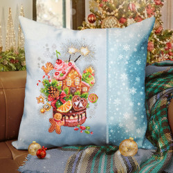 Cross stitch kit  Christmas Sweets 18 x 28 cm 540-673