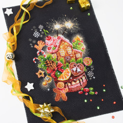 Cross stitch kit  Christmas Sweets 18 x 28 cm 540-673