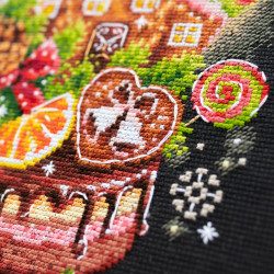 Cross stitch kit  Christmas Sweets 18 x 28 cm 540-673