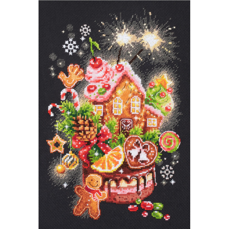 Cross stitch kit  Christmas Sweets 18 x 28 cm 540-673