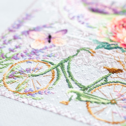 Cross stitch kit  Charming Provence 26 x 26 cm 540-703