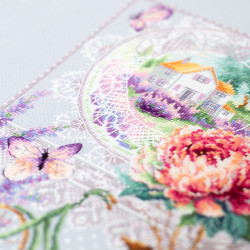 Cross stitch kit  Charming Provence 26 x 26 cm 540-703