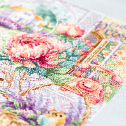 Cross stitch kit  Charming Provence 26 x 26 cm 540-703