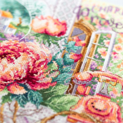 Cross stitch kit  Charming Provence 26 x 26 cm 540-703