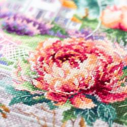 Cross stitch kit  Charming Provence 26 x 26 cm 540-703
