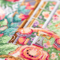 Cross stitch kit  Charming Provence 26 x 26 cm 540-703