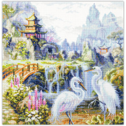 Cross stitch kit  Happy Morning 30 x 30 cm 550-756